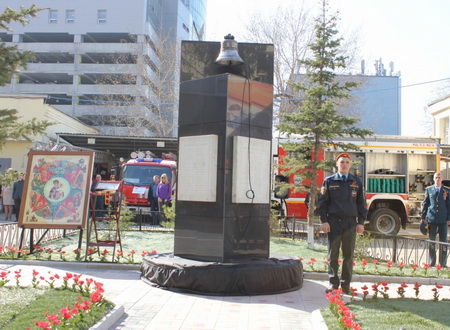 В Екатеринбурге увековечили память пожарных Великой Отечественной