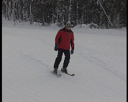 Катание на лыжах на высоком уровне