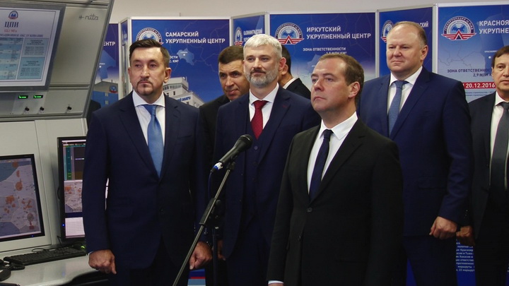 Дмитрий Медведев дал старт работе центра организации воздушного движения в Новосибирске