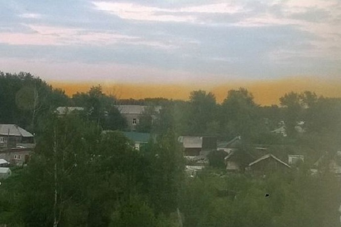 МЧС: желтое облако над Красноуральском не опасно