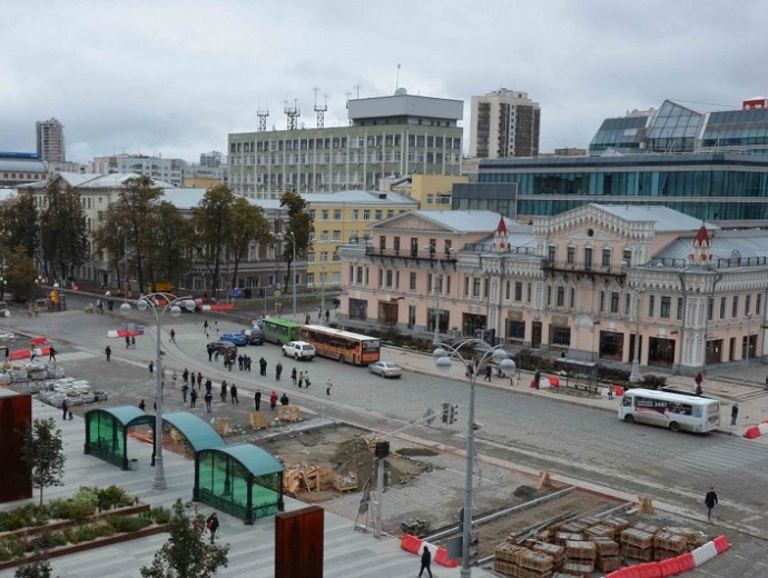 Проспект Ленина в Екатеринбурге откроют до закрытия Макаровского моста
