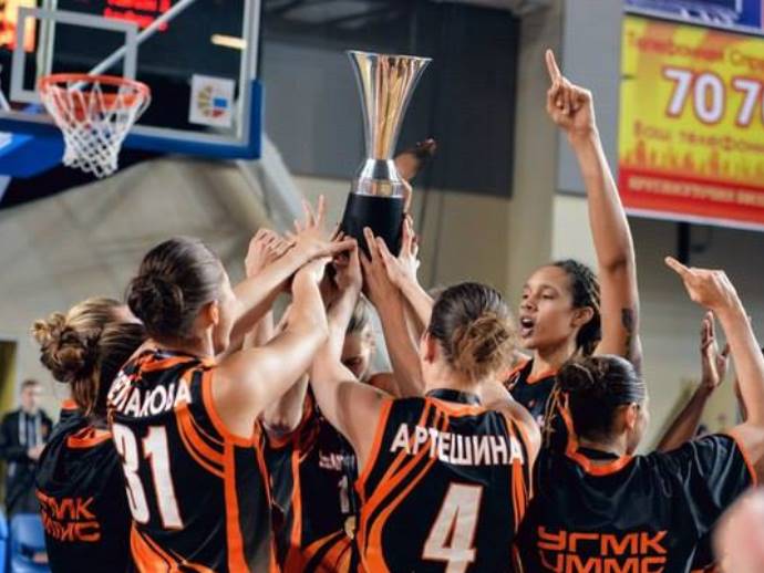 Баскетболистки УГМК стали десятикратными победительницами чемпионата России
