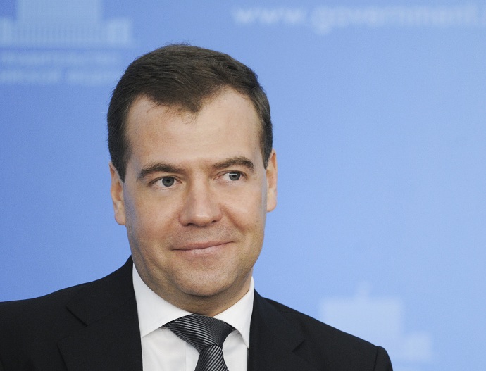 Премьер-министр РФ Дмитрий Медведев празднует свой 52-й день рождения