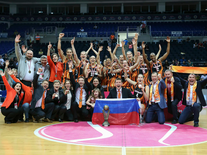 Баскетболистки УГМК обыграли «Прагу» и вышли в финал Евролиги