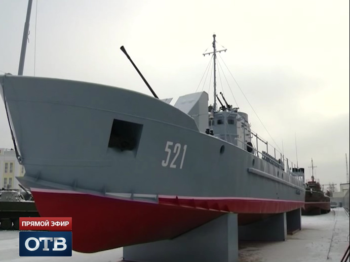 В музее военной техники УГМК воссоздали катер времён Великой Отечественной