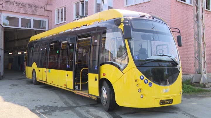 На улицах Екатеринбурга проходит тест-драйв белорусского электробуса