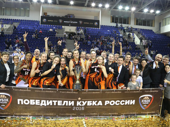 Баскетболистки УГМК стали обладательницами Кубка России в восьмой раз