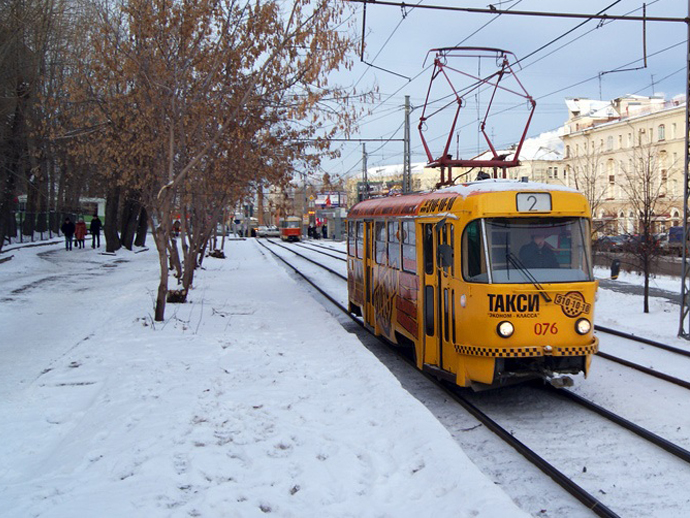 По улице Татищева дан старт трамвайному движению