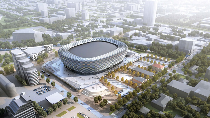 Градсовет согласовал концепцию строительства ледовой арены в Екатеринбурге