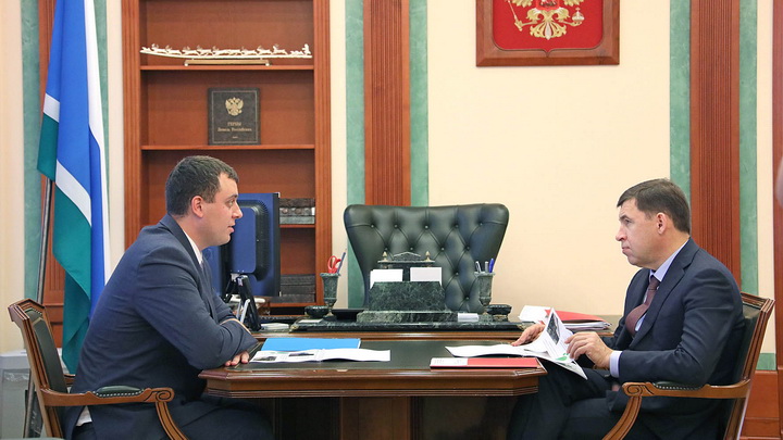 Губернатор Евгений Куйвашев провел рабочие встречи с главами Нижней Туры и Дегтярска