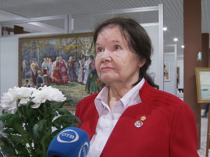 В Екатеринбурге открылась юбилейная выставка художницы Нины Костиной