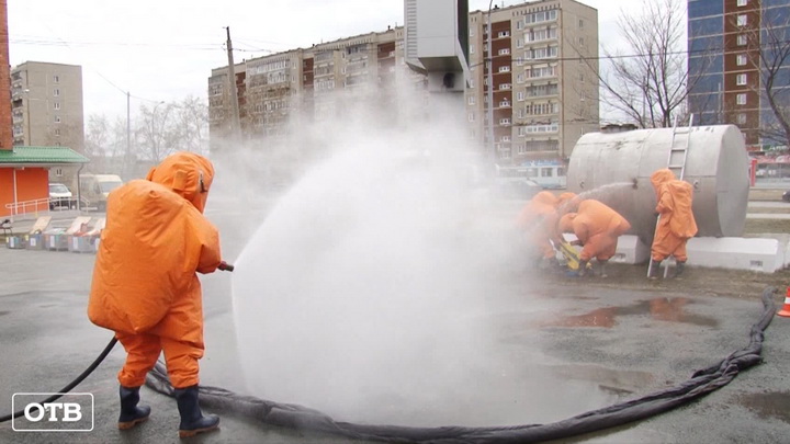 Тактика спасения: в Екатеринбурге проходят всероссийские противопожарные сборы
