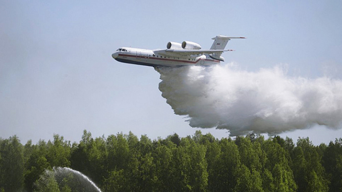 На Средний Урал отправили самолёт-амфибию для тушения пожаров