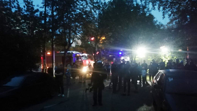 На Вторчермете 200 жильцов дома эвакуировали из-за пожара в магазине