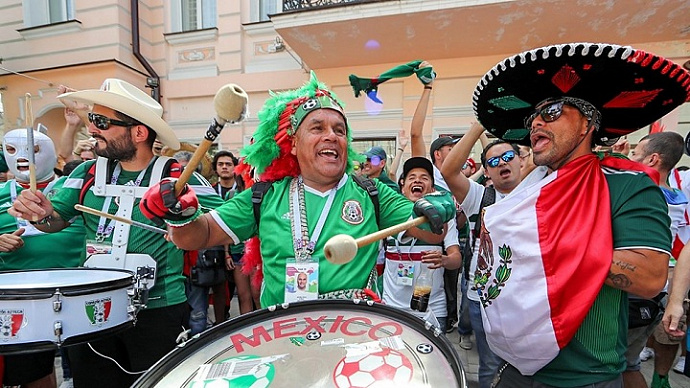 Тысячи мексиканских болельщиков устроят карнавал в центре Екатеринбурга