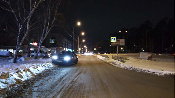 В Екатеринбурге за сутки две девочки попали в ДТП