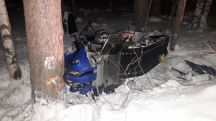 Два водителя снегоходов погибли на Среднем Урале в эти выходные