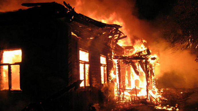 В посёлке Медном-2 под Екатеринбургом сгорела котельная