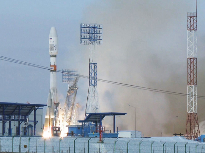 С космодрома «Восточный» успешно запущена новая ракета «Союз»
