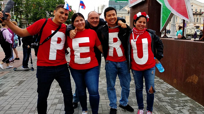 Перуанцы названы лучшими болельщиками на ЧМ-2018 по футболу