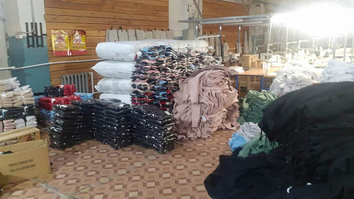 В Артёмовском накрыли швейный цех с мигрантами-нелегалами