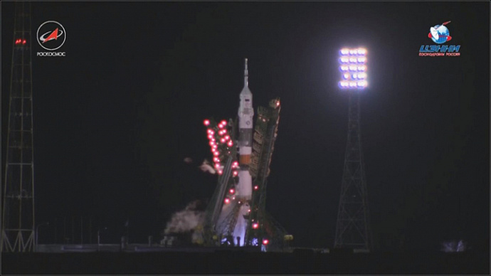 Корабль «Союз МС-08» успешно выведен на околоземную орбиту