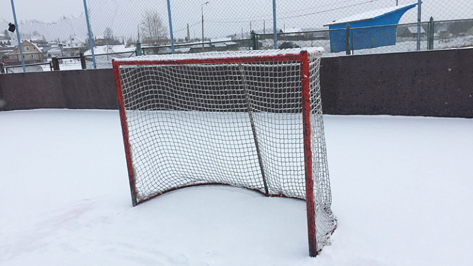 В Свердловской области на семилетнюю девочку упали хоккейные ворота