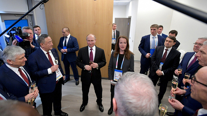Владимир Путин поддержал идею проведения Универсиады-2023 в Екатеринбурге