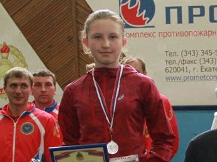 Свердловчанка Алина Мелосердова установила рекорд России на чемпионате МЧС