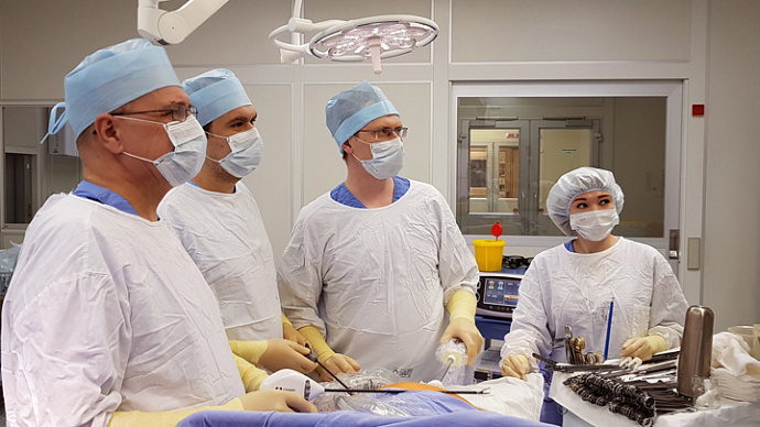 Уральские онкологи впервые провели мультиорганную лапароскопическую операцию