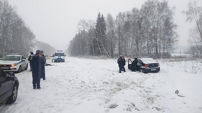 На трассе Екатеринбург – Курган водитель «Рено» насмерть сбил женщину