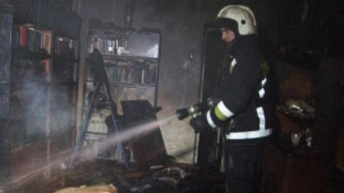 На Уралмаше женщина погибла при пожаре в частном доме