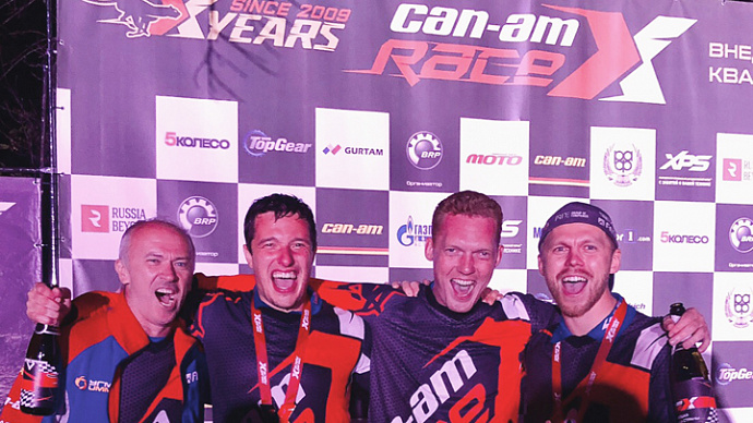 Команда Сергея Карякина взяла серебро Can-Am X Race 2019