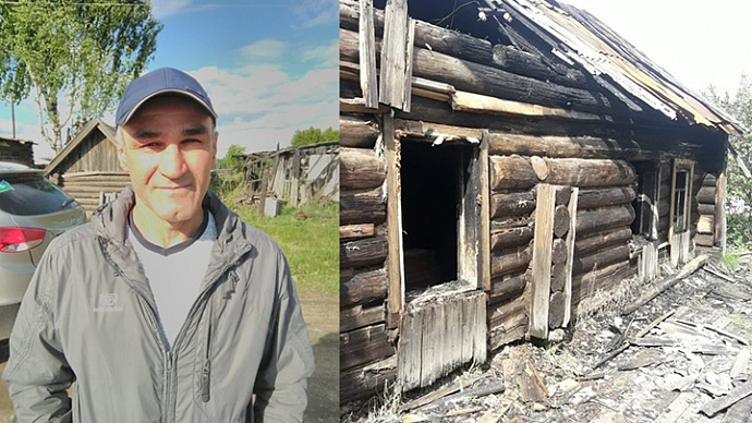 Житель уральского посёлка спас человека из горящего дома