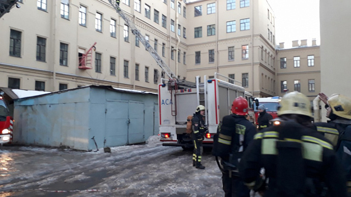 При обрушении в здании ИТМО в Санкт-Петербурге никто не пострадал