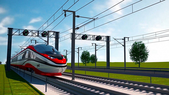 РЖД представила первый российский высокоскоростной поезд: он будет разгоняться до 400 км/ч