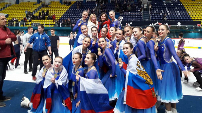 Синхронистки из Екатеринбурга взяли золото на турнире в Загребе