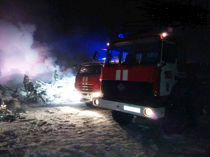 Крупный пожар на Химмаше: горит несанкционированная свалка