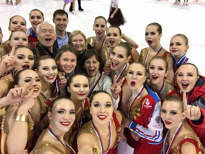 Синхронистки из Екатеринбурга в 16-й раз выиграли чемпионат России