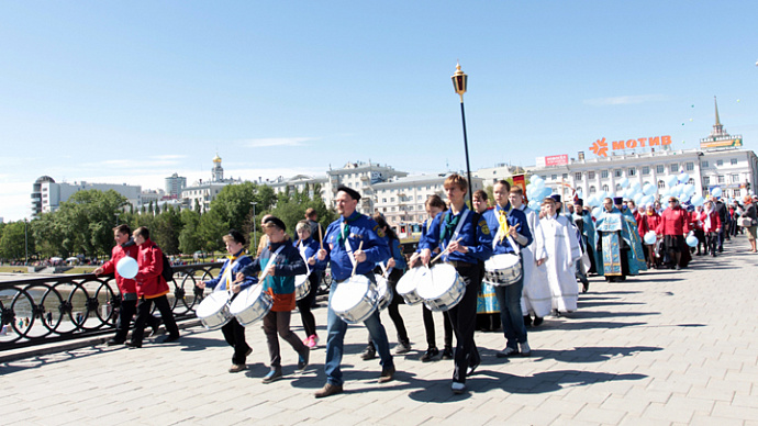 В центре Екатеринбурга 20 мая пройдёт детский крестный ход