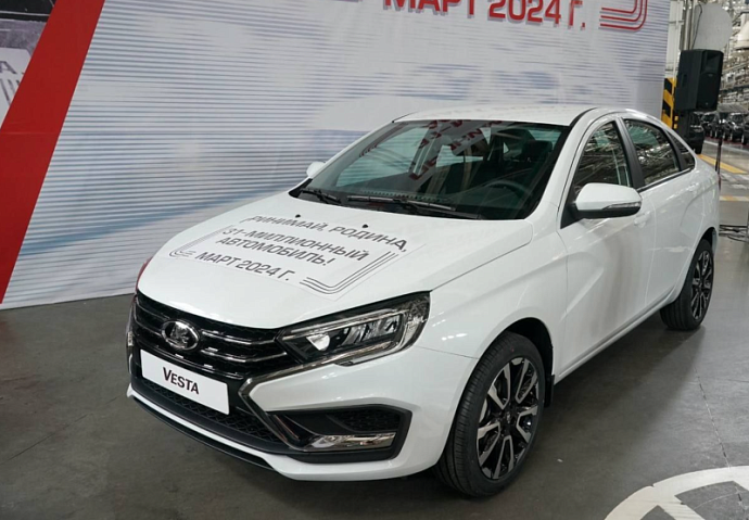 12 марта АВТОВАЗ выпустил 31-миллионный автомобиль