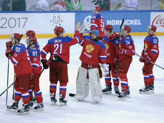 Российские хоккеисты второй раз подряд выиграли золото Универсиады