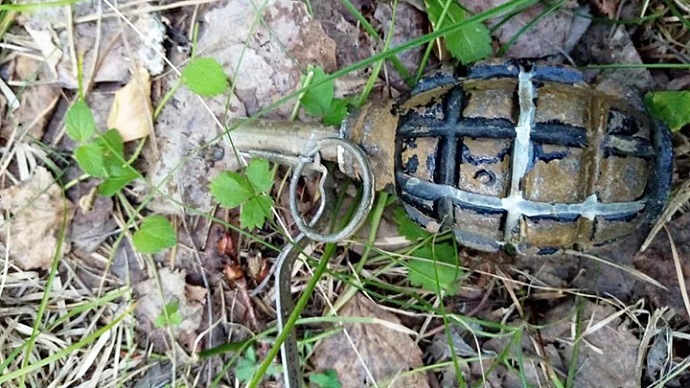 Дети нашли ручную гранату в карьере под Нижним Тагилом