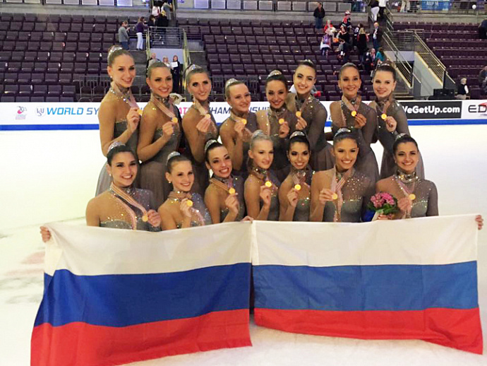 Синхронистки из Екатеринбурга взяли золото на чемпионате мира в США
