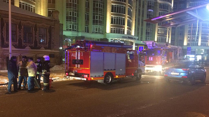 В центре Екатеринбурга эвакуировали 35 человек из-за пожара в ресторане