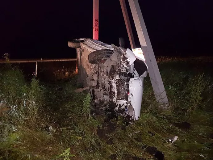 В Артёмовском районе насмерть разбился водитель ВАЗ-2115