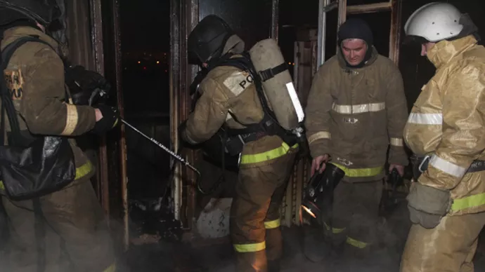 В Екатеринбурге ночью сгорела квартира на Посадской