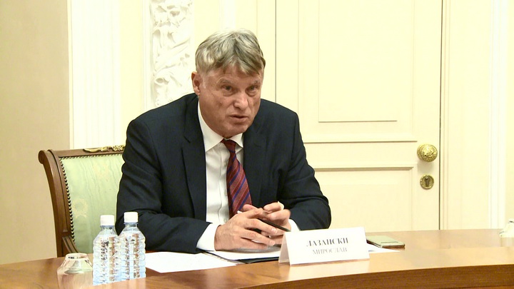 Евгений Куйвашев встретился с послом Сербии в России