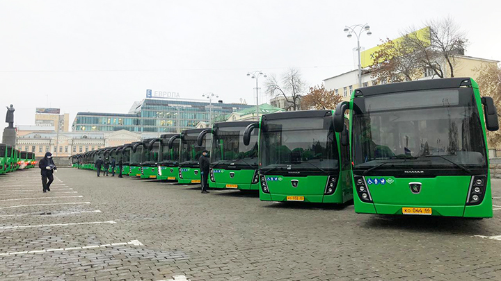 Екатеринбург закупит ещё 60 современных автобусов