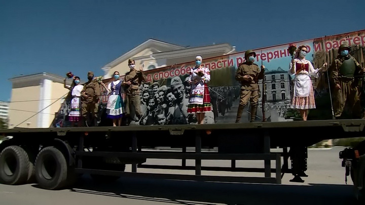 В Верхней Пышме прошли торжественные мероприятия в честь 75-летия Победы